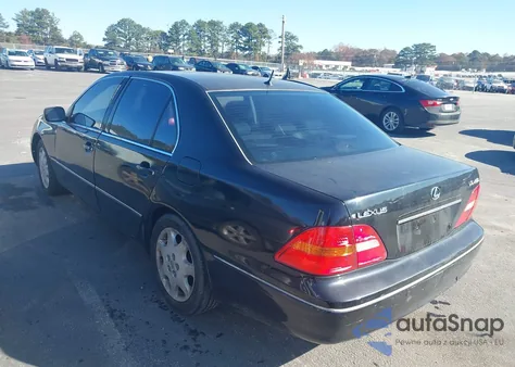 2001 Lexus Ls 430 from USA, damaged, VIN JTHBN30F310008206